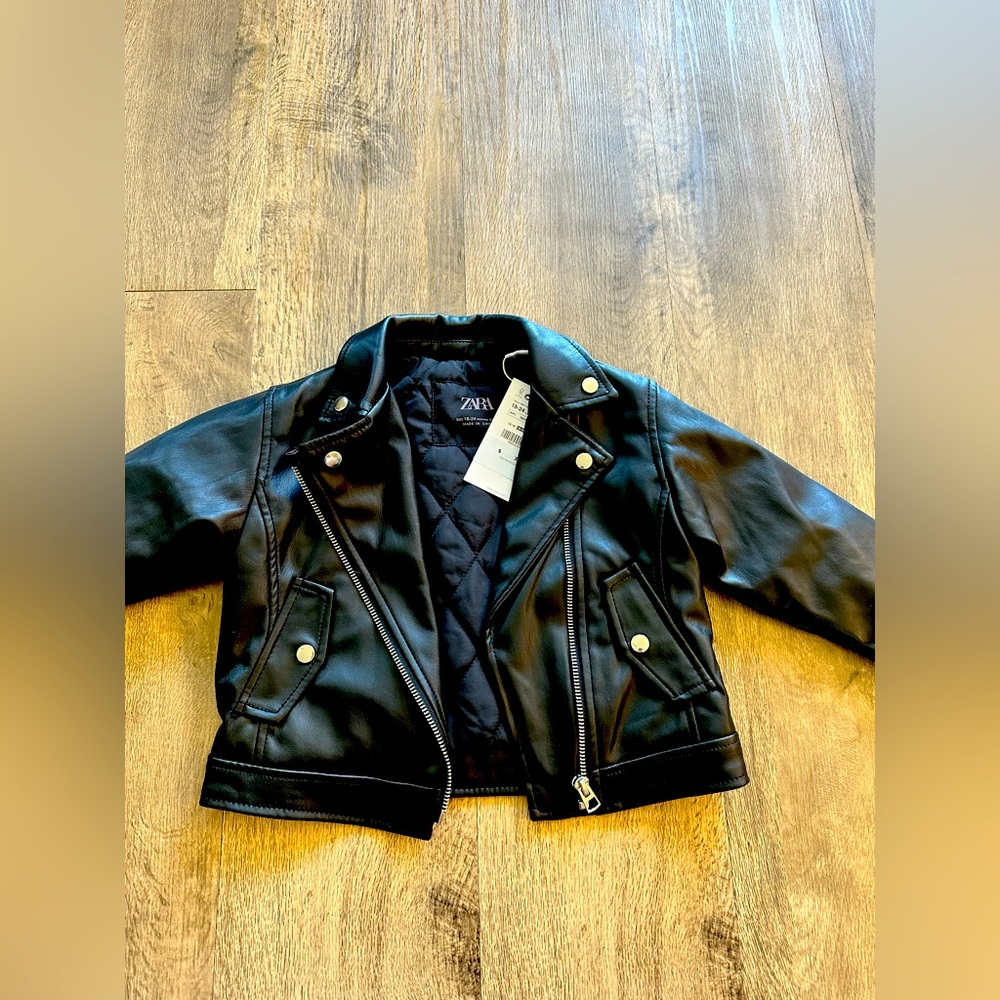 Zara Baby Leather Jacket
